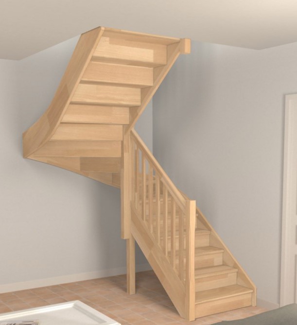 escalier-demi-tour-bois-traditionnel